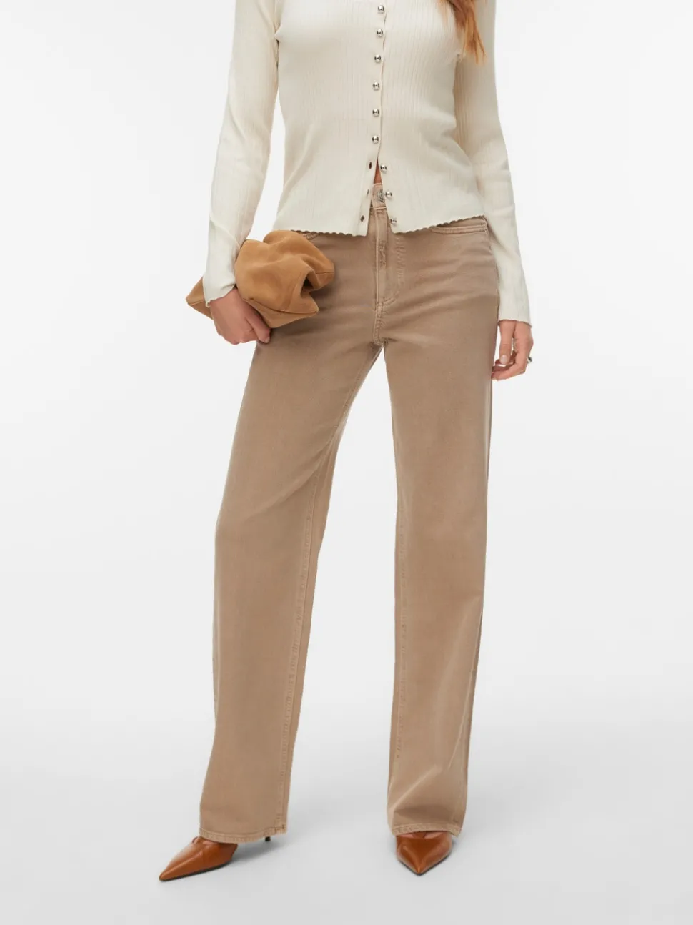 VMTESSA High rise Wide leg fit Jeans