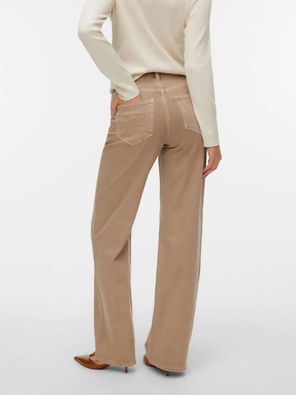 VMTESSA High rise Wide leg fit Jeans