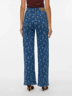 VMTESSA High rise Wide leg fit Jeans