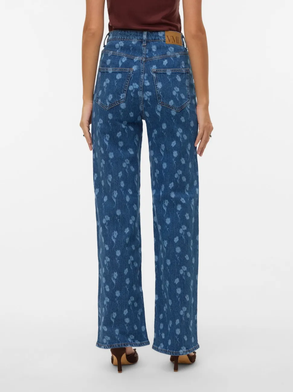 VMTESSA High rise Wide leg fit Jeans