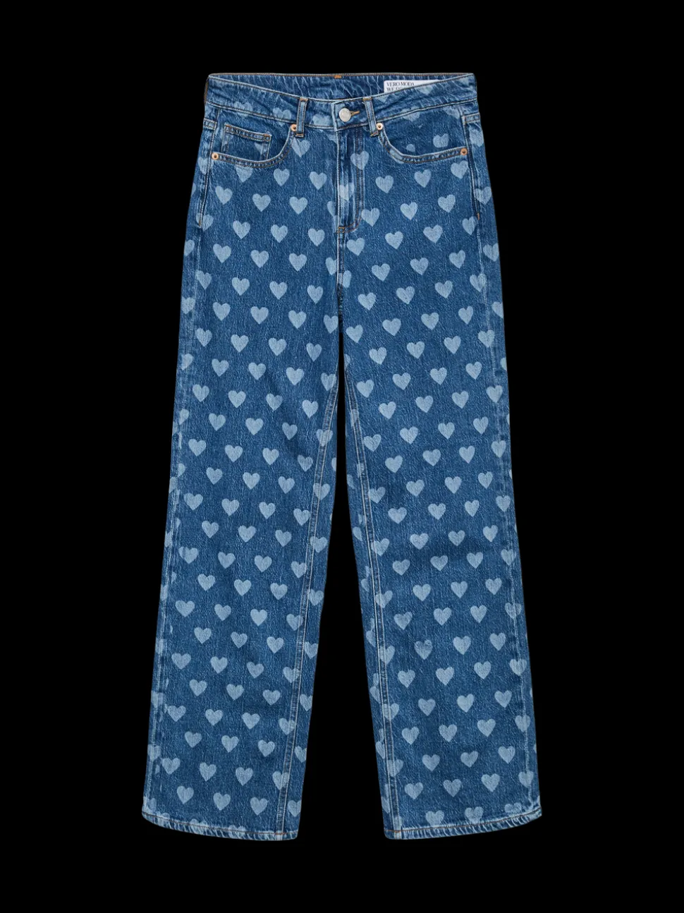 VMTESSA High rise Wide leg fit Jeans