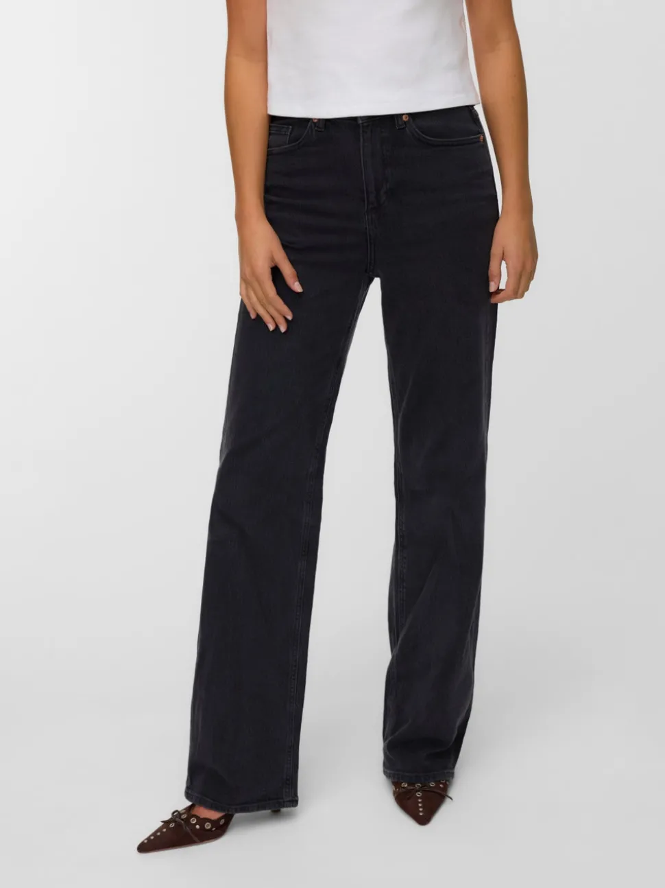 VMTESSA High rise Wide leg fit Jeans
