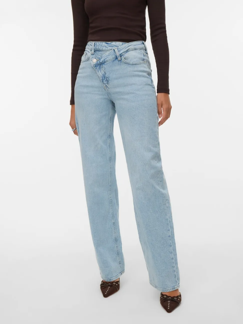 VMTESSA High rise Wide leg fit Jeans