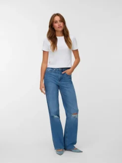 VMTESSA High rise Wide leg fit Jeans
