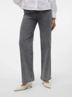 VMTESSA High rise Wide leg fit Jeans