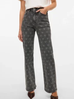 VMTESSA High rise Wide leg fit Jeans