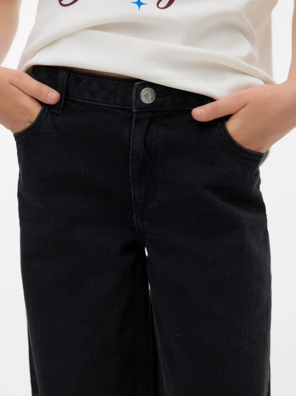 VMTESSA High rise Wide leg fit Jeans