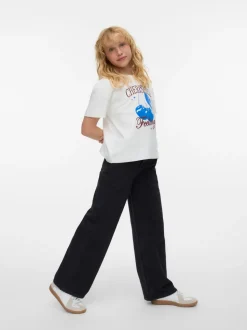 VMTESSA High rise Wide leg fit Jeans