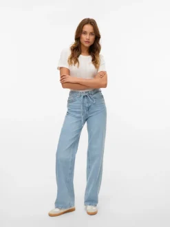 VMTESSA High rise Wide leg fit Jeans