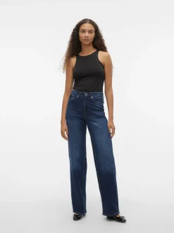 VMTESSA High rise Wide leg fit Jeans