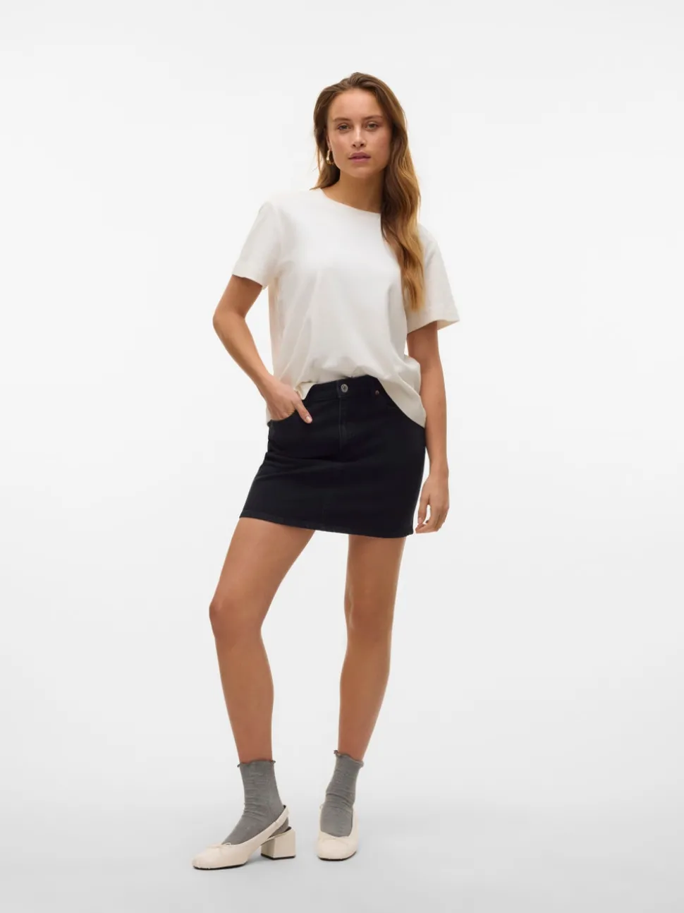 VMTESSA High waist Korte rok
