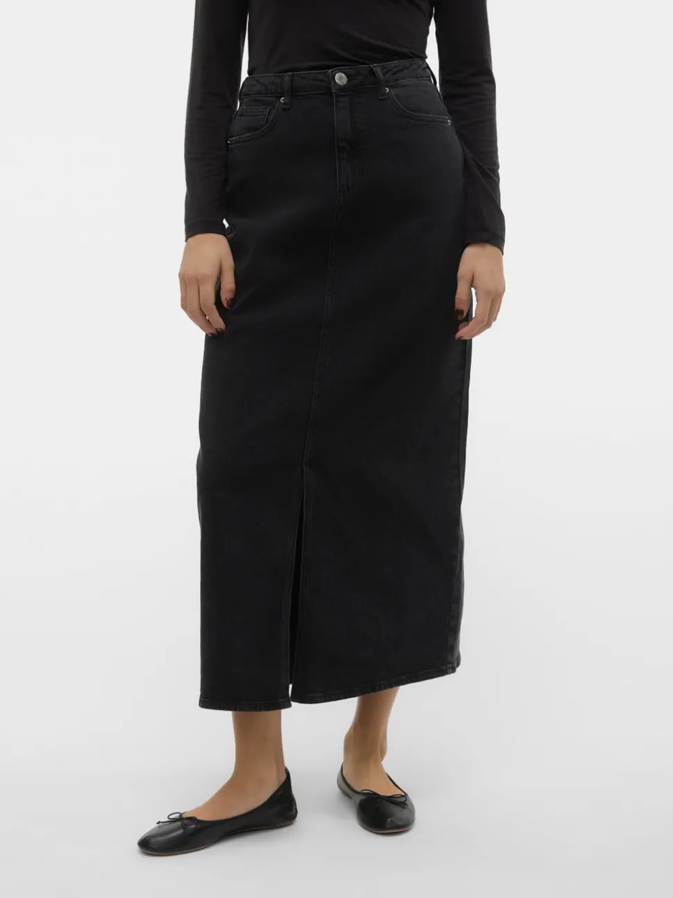 VMTESSA High waist Lange rok
