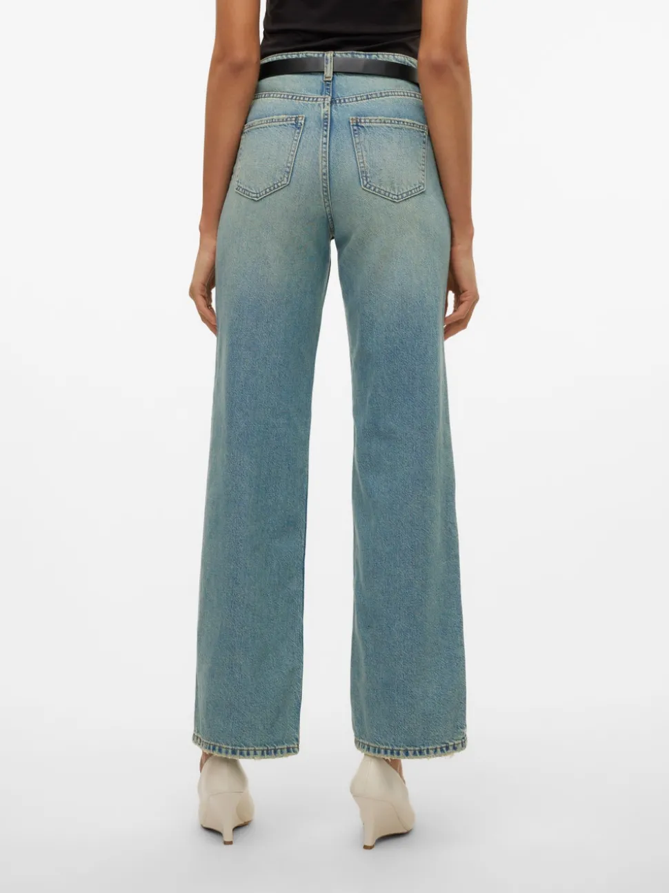 VMTESSA High waist Wide leg fit Jeans