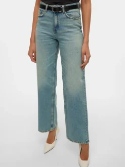 VMTESSA High waist Wide leg fit Jeans