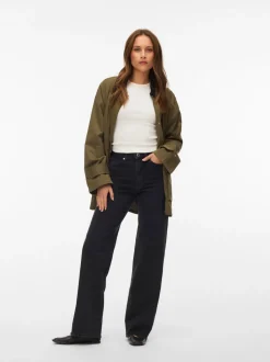 VMTESSA-STRETCH High rise Wide leg fit Jeans