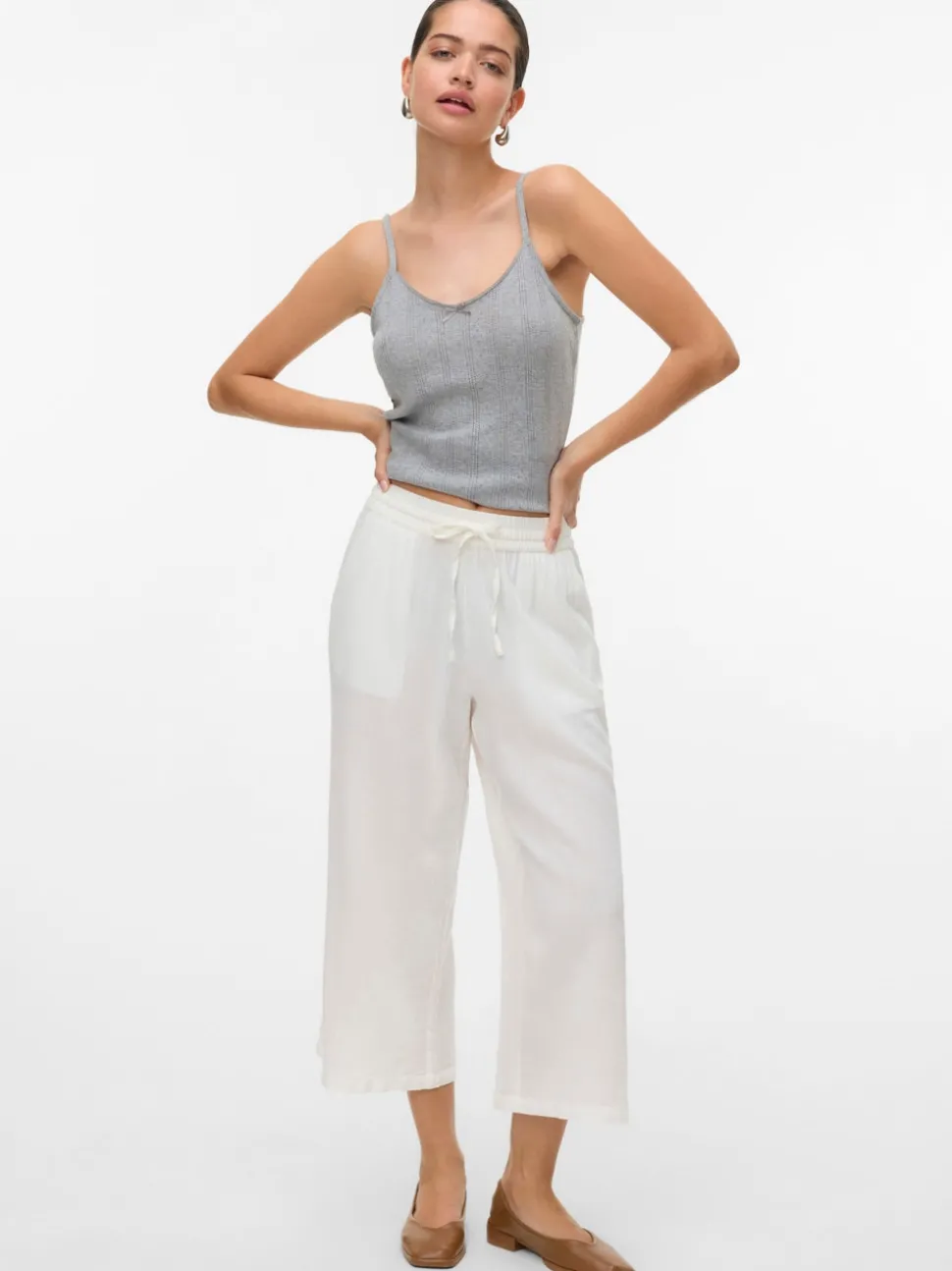 VMTHEA Mid waist Broek
