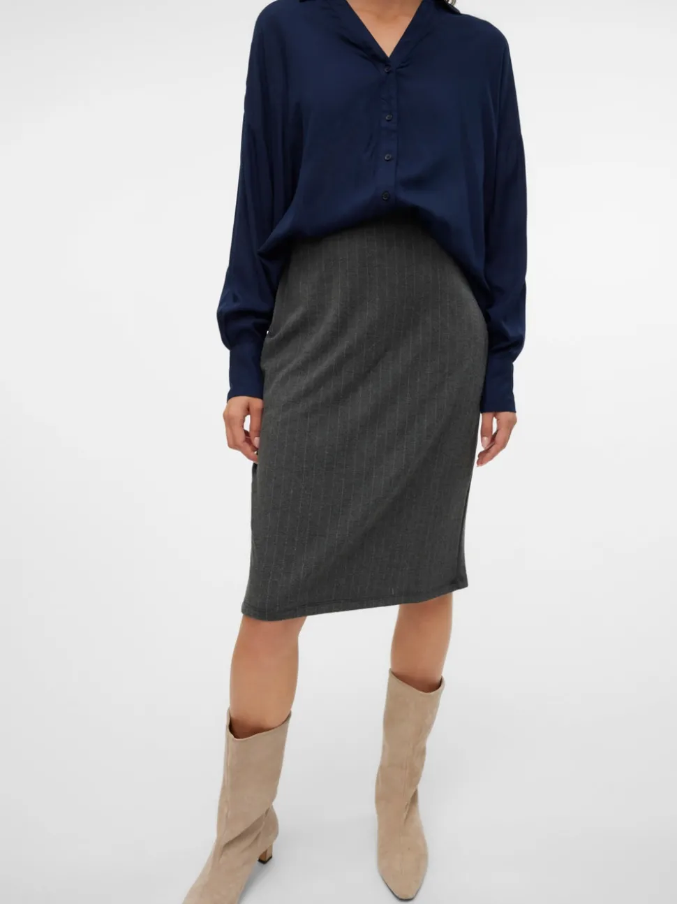 VMTORINO Mid waist Midi-rok