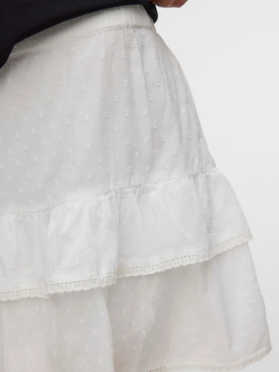 VMTRINE Mid waist Korte rok