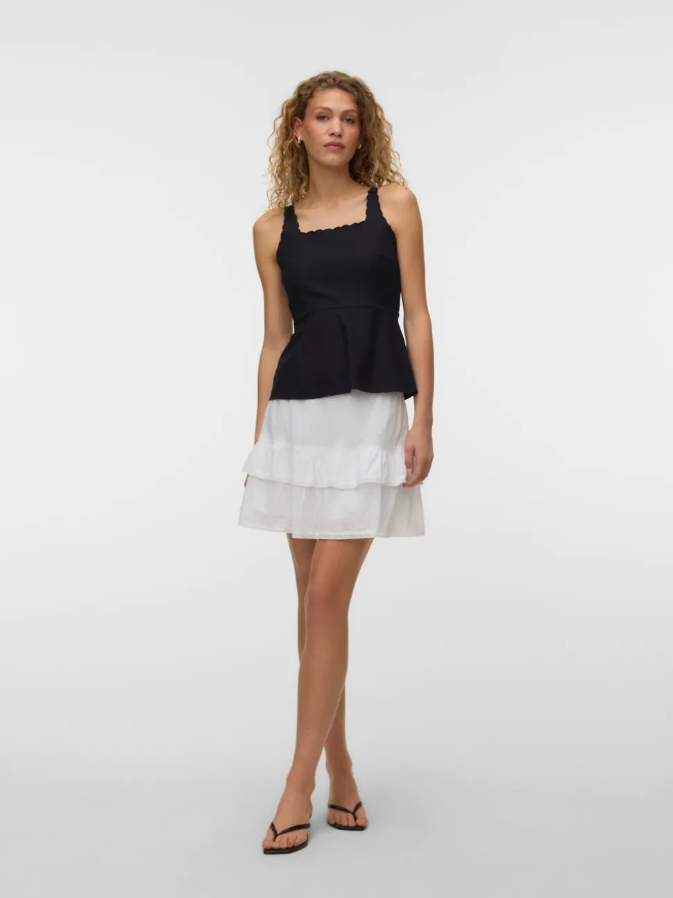 VMTRINE Mid waist Korte rok