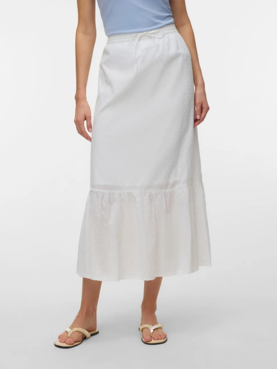 VMTRINE Mid waist Lange rok