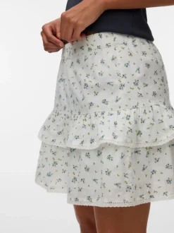 VMTRINE Mid waist Korte rok