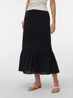 VMTRINE Mid waist Lange rok