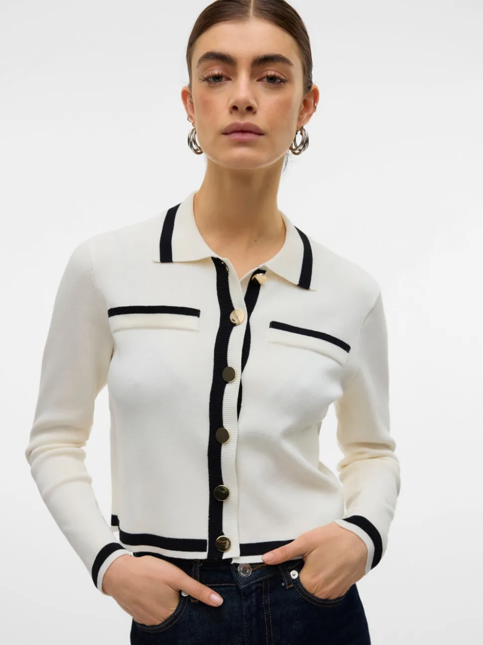 VMTRUDY Gebreid vest