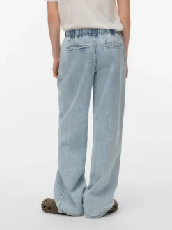 VMVALERIA Mid rise Wide leg fit Jeans