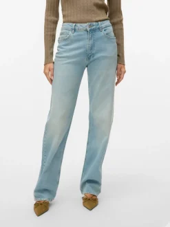 VMVALERIE Mid rise Straight fit Jeans