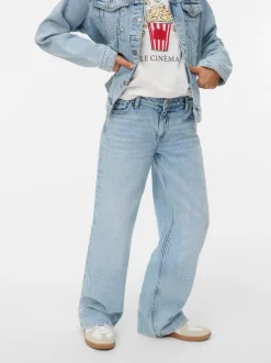 VMVANESSA Low rise Wide leg fit Jeans