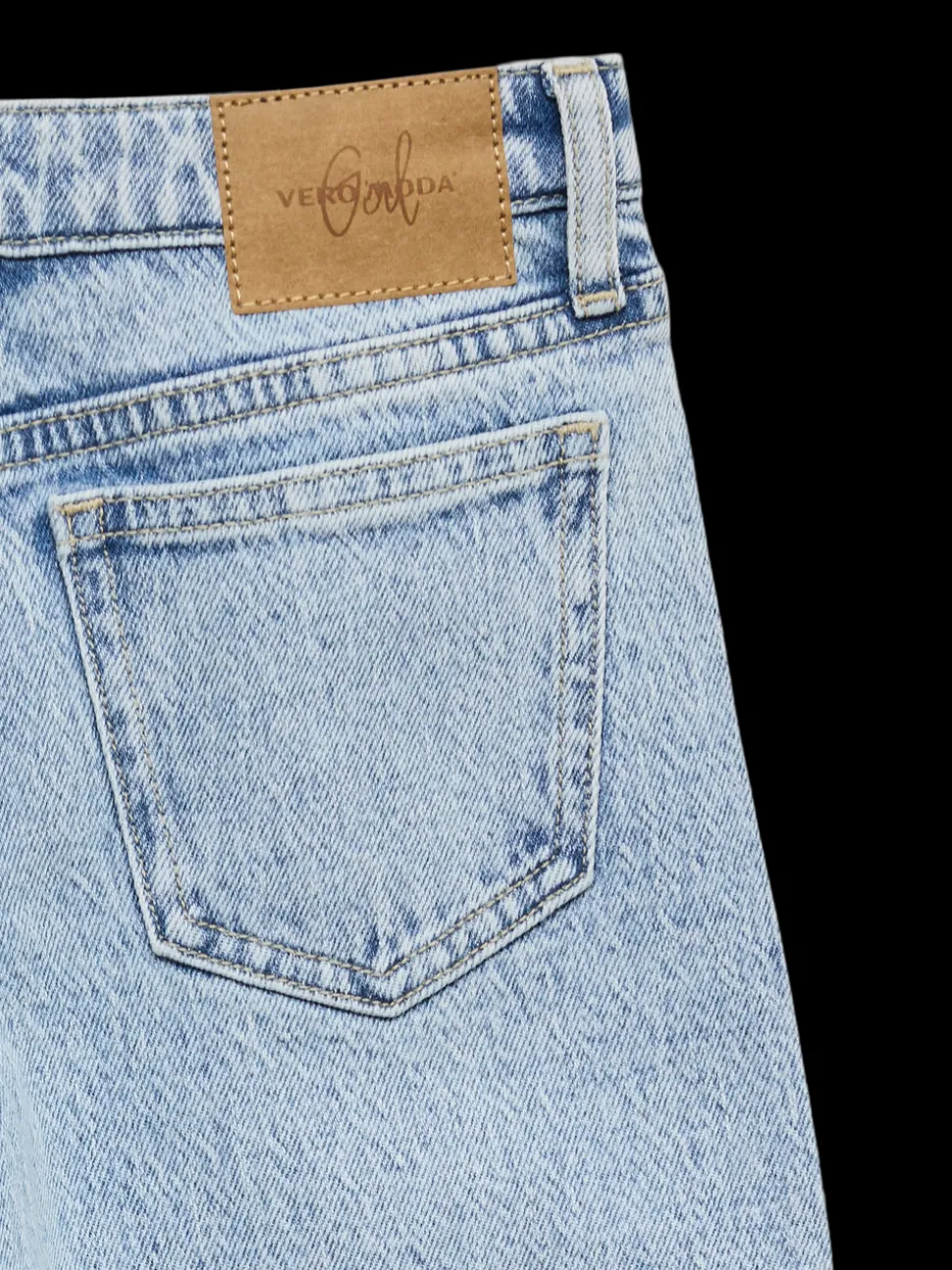 VMVANESSA Low rise Wide leg fit Jeans
