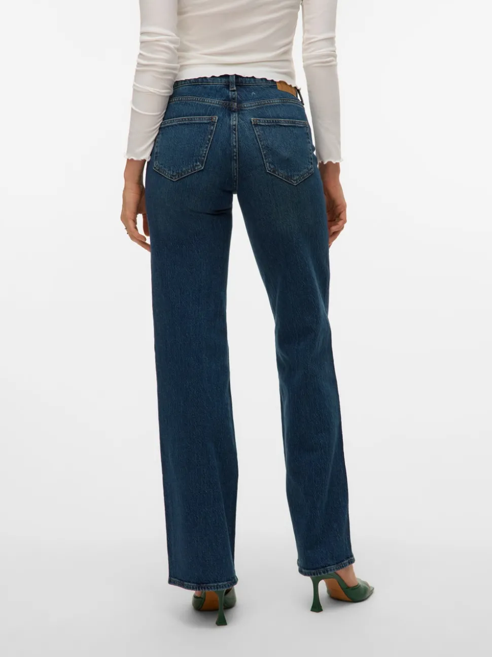 VMVANESSA Low rise Wide leg fit Jeans
