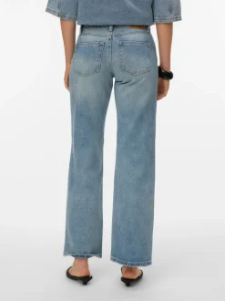 VMVANESSA Low rise Wide leg fit Jeans