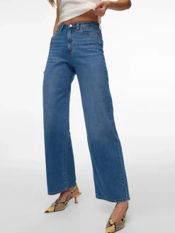 VMVEGA High rise Wide leg fit Jeans