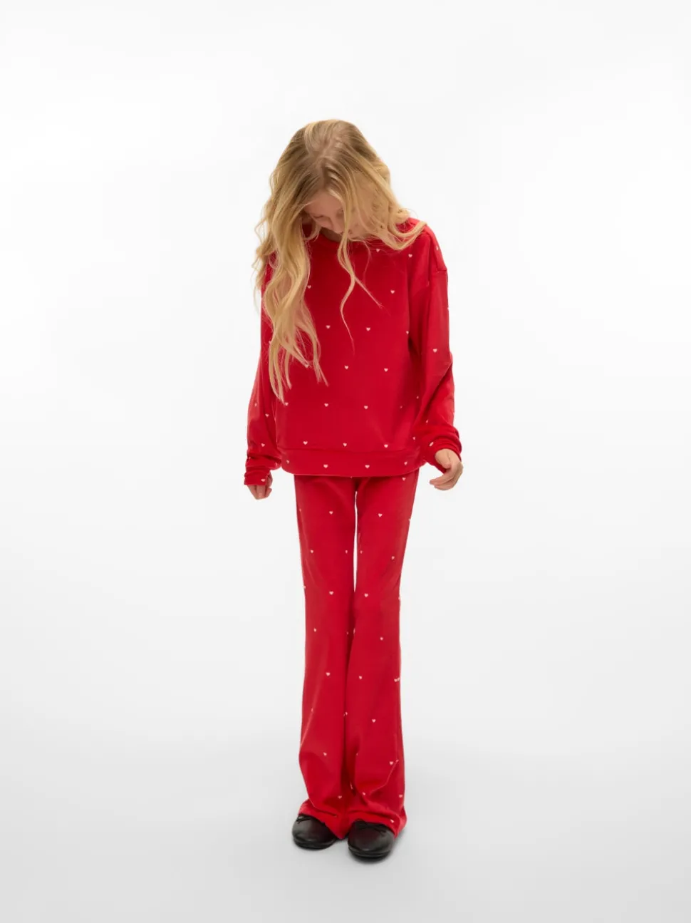 VMVELVET High waist Broek