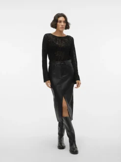 VMVERI High waist Midi-rok