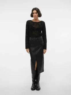 VMVERI High waist Midi-rok