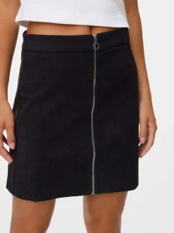 VMVIENNA High waist Corduroy Midi-rok
