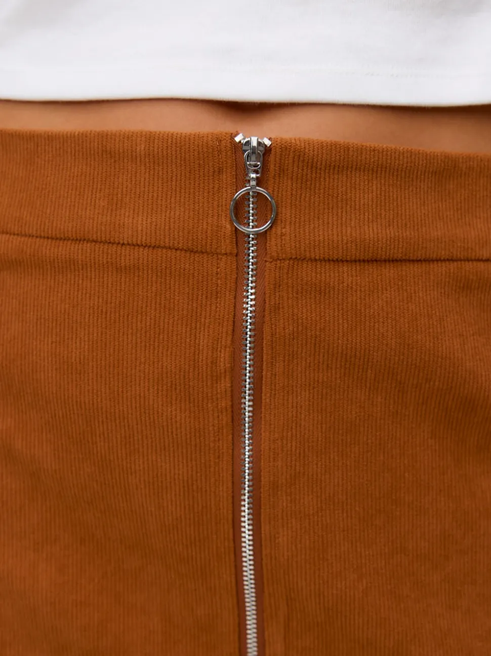 VMVIENNA High waist Corduroy Midi-rok