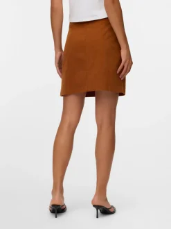 VMVIENNA High waist Corduroy Midi-rok