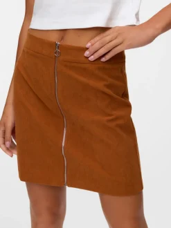 VMVIENNA High waist Corduroy Midi-rok