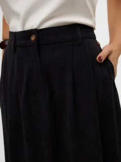 VMVIENNA High waist Corduroy Midi-rok