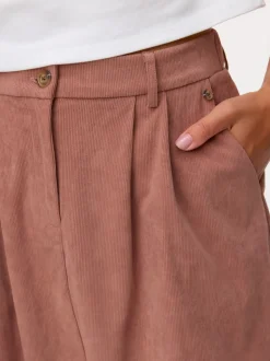VMVIENNA High waist Corduroy Midi-rok