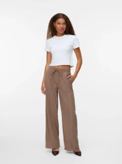 VMVILJA High waist fluwelen Broek