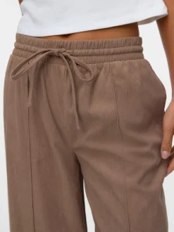 VMVILJA High waist fluwelen Broek