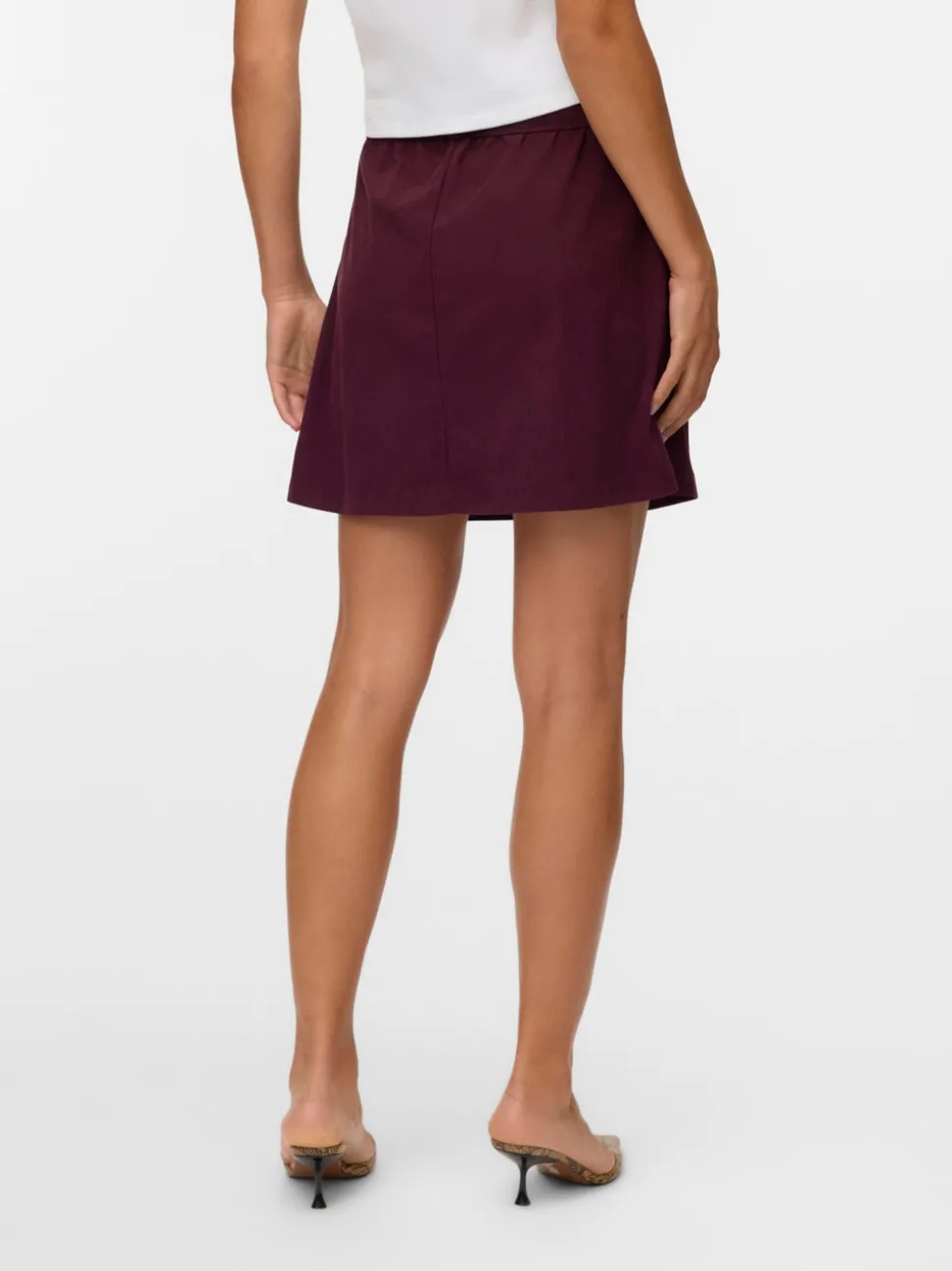 VMVILJA Corduroy High waist Korte rok