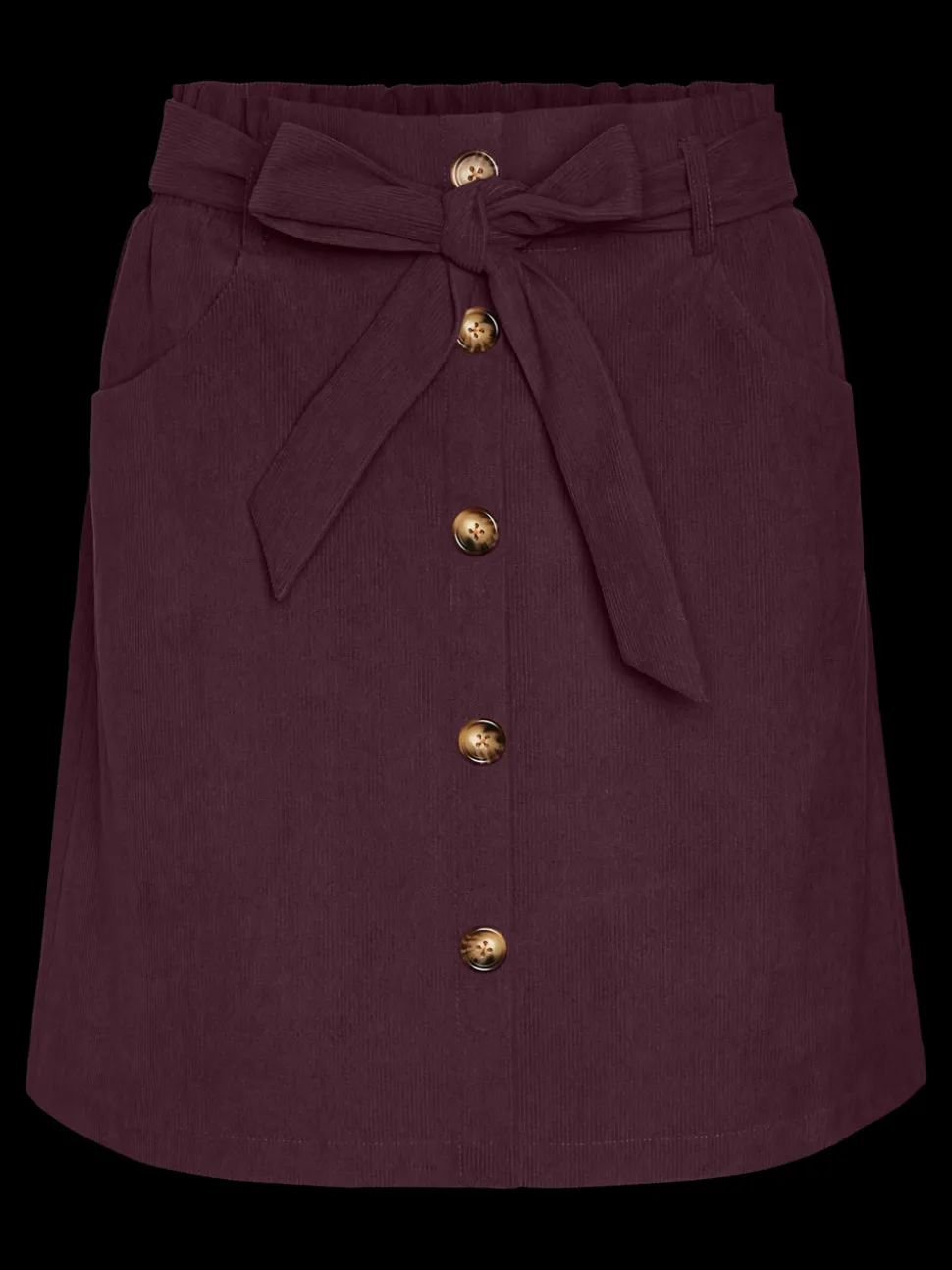 VMVILJA Corduroy High waist Korte rok