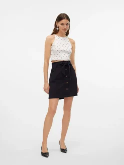 VMVILJA Corduroy High waist Korte rok