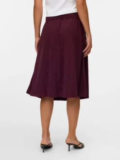 VMVILJA Corduroy High waist Midi-rok