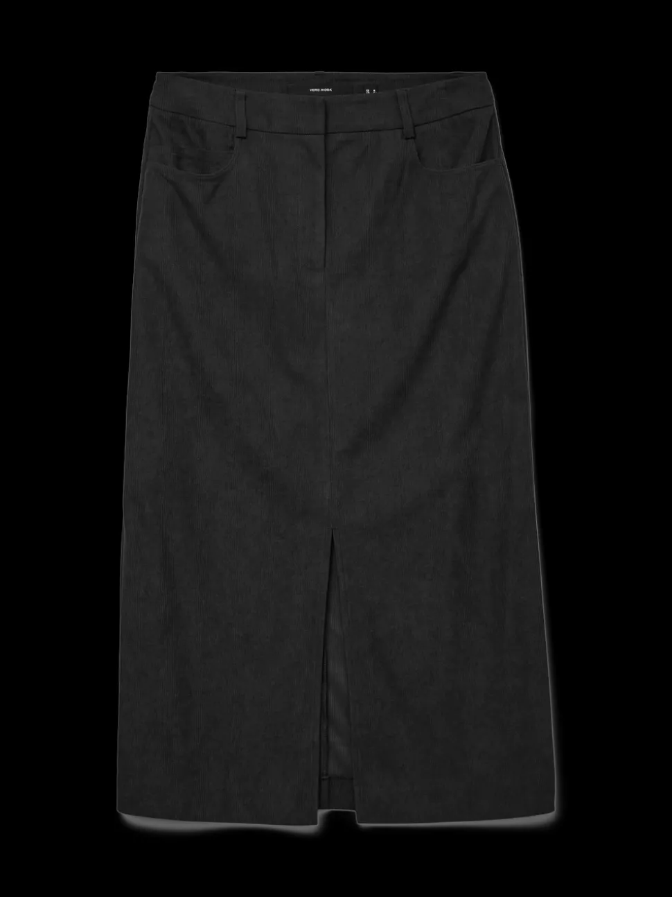 VMVILJA Corduroy High waist Midi-rok
